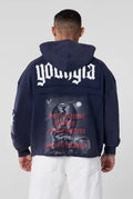 YoungLA Patch Hoodie Blue