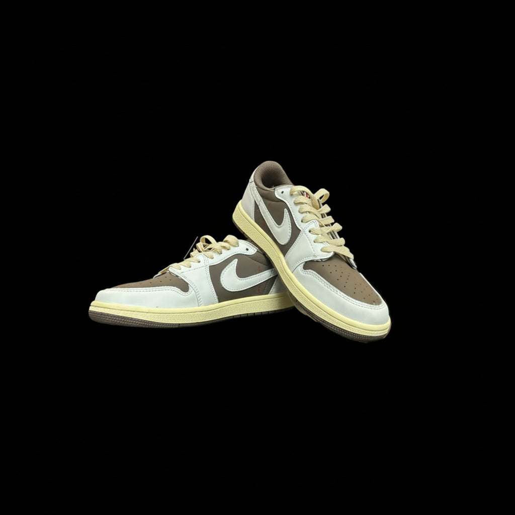 NK Air JRDN 1 Low x Travis Scott Reverse Mocha