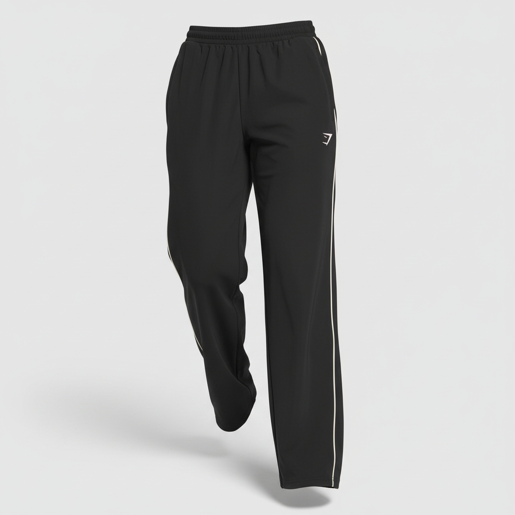 Gymshark Stitch Feature Woven Pants Black