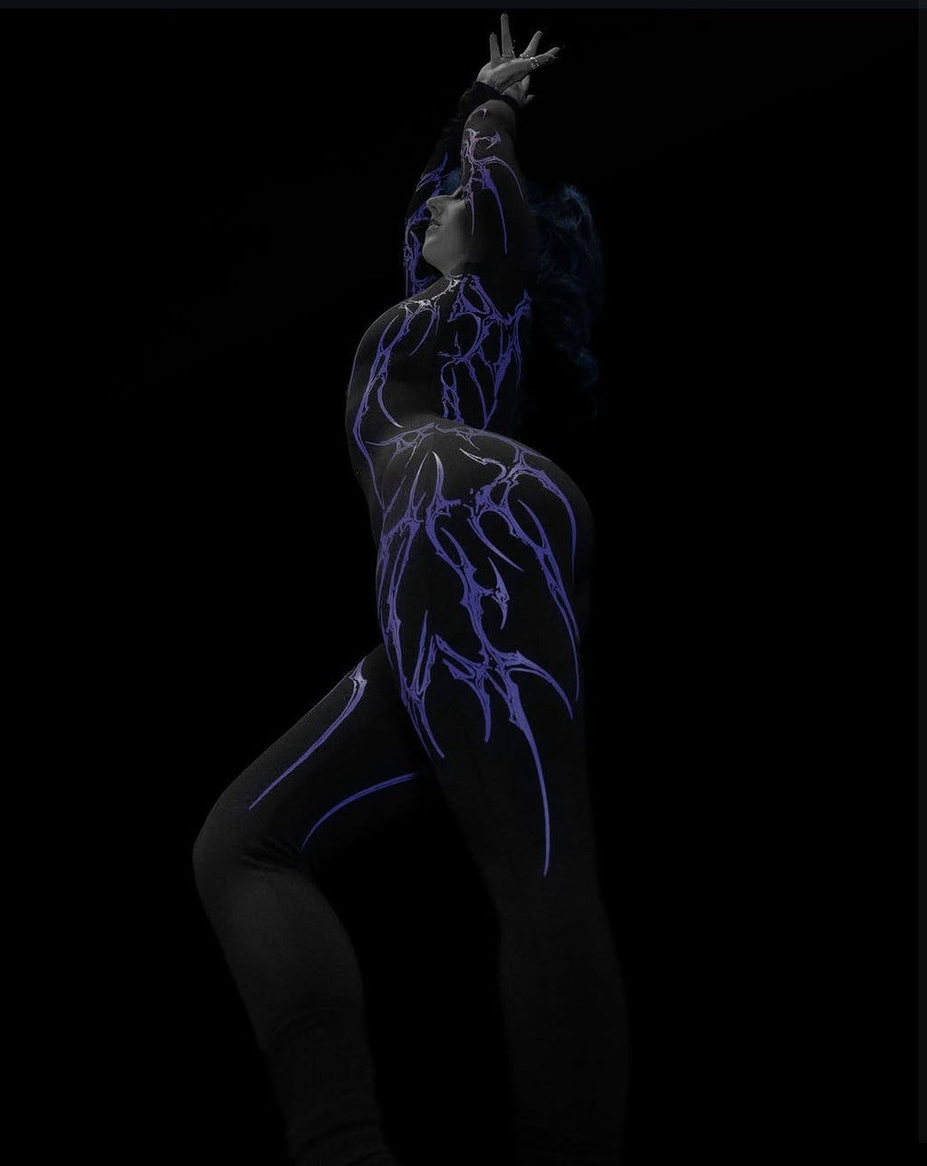 Breathedivinity Void Tech Vortex Catsuit
