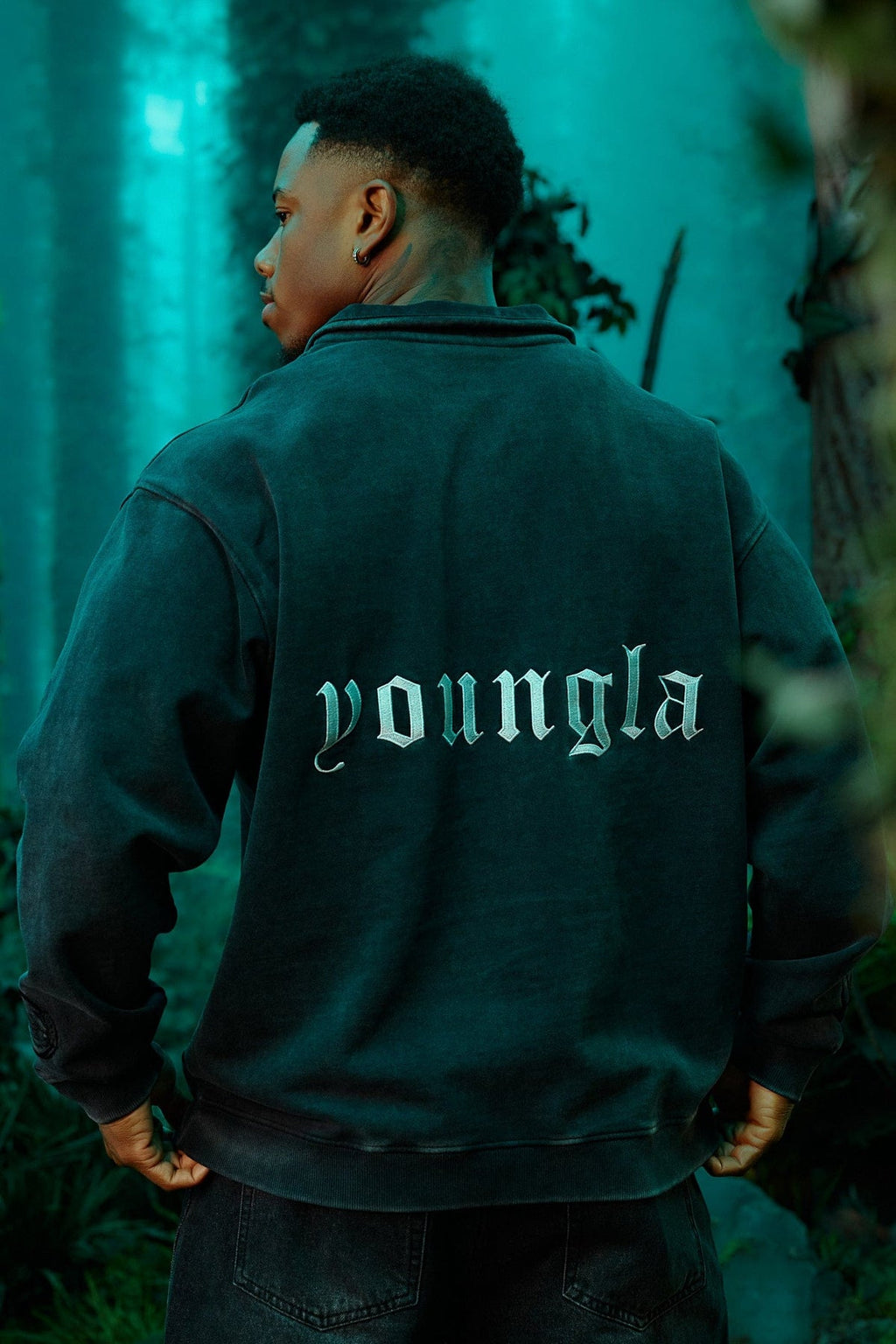 YoungLA Demon Slayer: Kimetsu no Yaiba - Quarter Zip