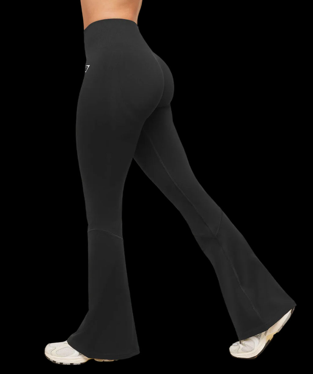 Gymshark Everyday Seamless Flared Leggings - Black