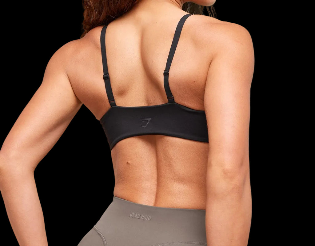 Gymshark Gymshark Twist Front Bralette - Black