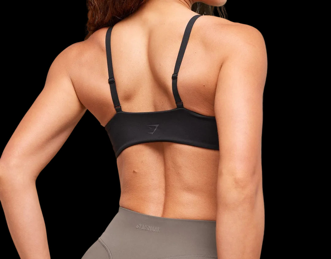 Gymshark Gymshark Twist Front Bralette - Black