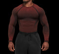 Gymshark Shadow Seamless Long Sleeve T-Shirt Red