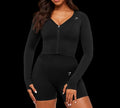 Gymshark Lift Seamless Jacket - Black/Black Marl