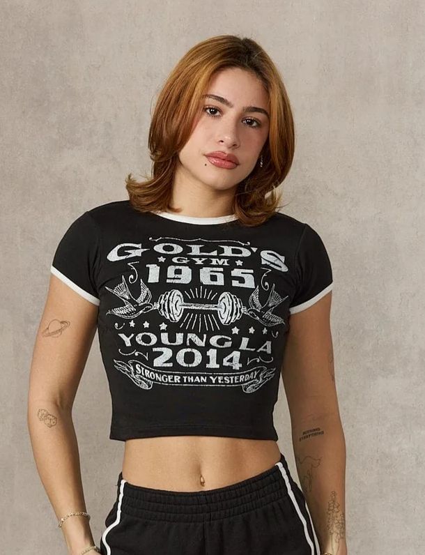 YoungLA Gold's Gym Classic Baby Tee