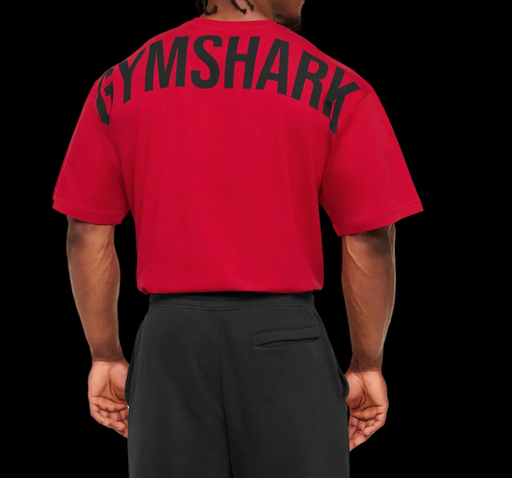 Gymshark power Tshirt Conditioning Red