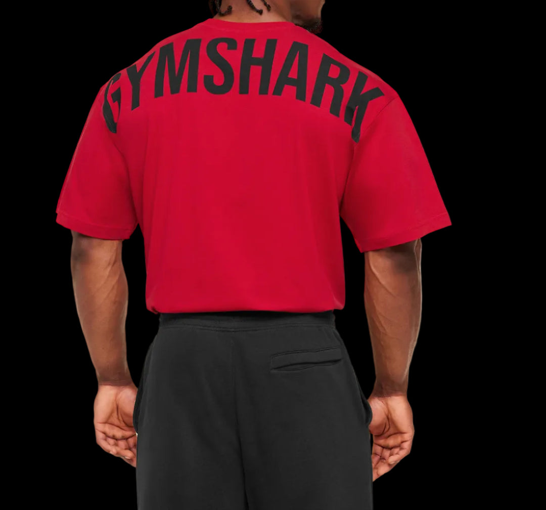 Gymshark power Tshirt Conditioning Red