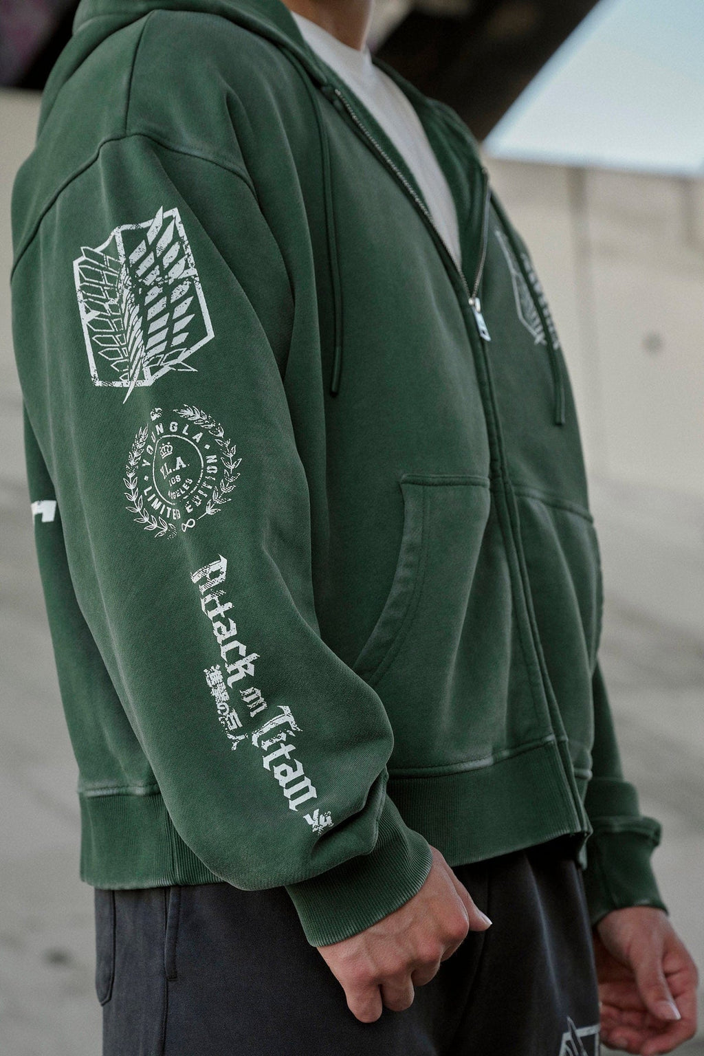 YoungLA AOT© x YLA Zip-Up Hoodies