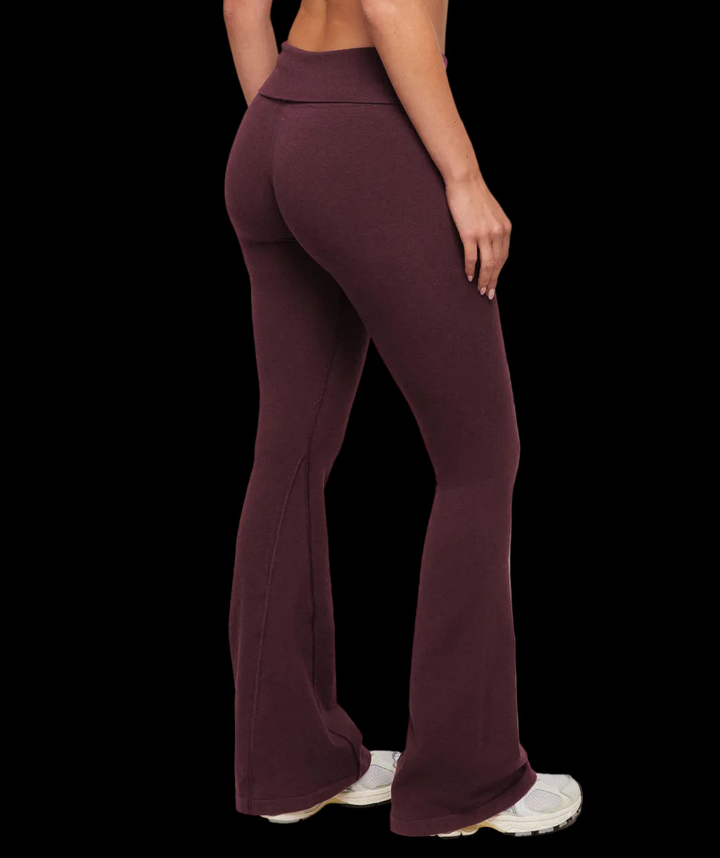 Gymshark CottonMove™ Flared Leggings - Calm Purple Mar