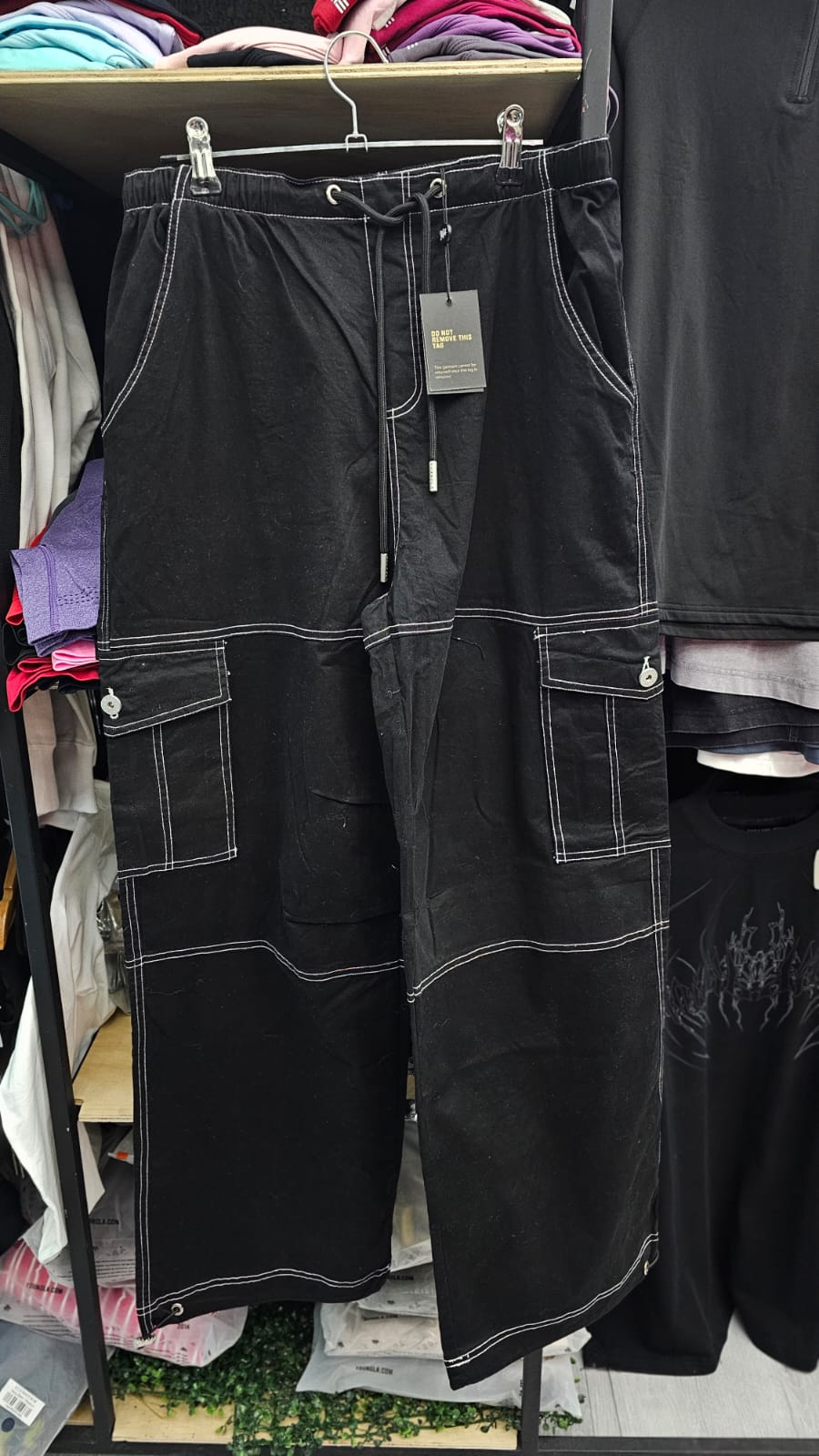 YoungLA Cargo Black V