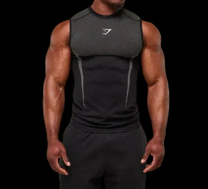 Gymshark Onyx V5 Seamless Tank Black