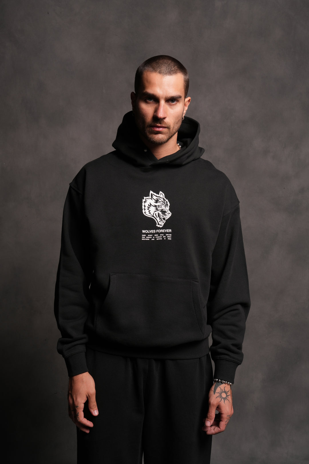 DarcSports Wolves Have Your Back "Pierce" Hoodie