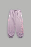 DarcSports Free Will V2 Lightweight Lounger SweatPants in Purple SmokeL