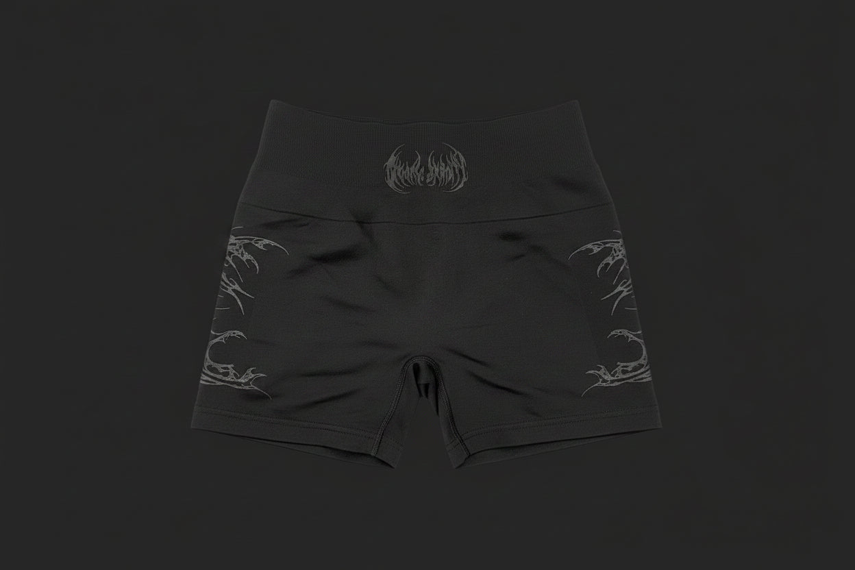 Breathedivinity Void Tech Soul Thorn Seamless Shorts